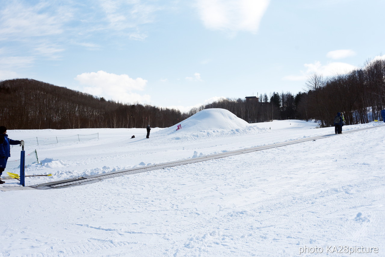 十勝サホロリゾート　雪質良好な北斜面『N3チャレンジコース』へエントリー!!